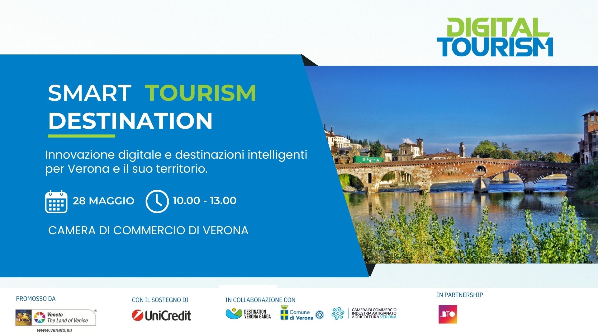 Smart Tourism Destination. Innovazione digitale e destinazioni intelligenti – Verona 28 maggio 2024